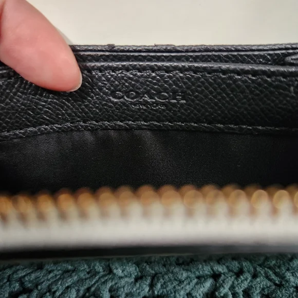 Coach Wild Flower Double Zip Coin Purse - Picture 7 of 11